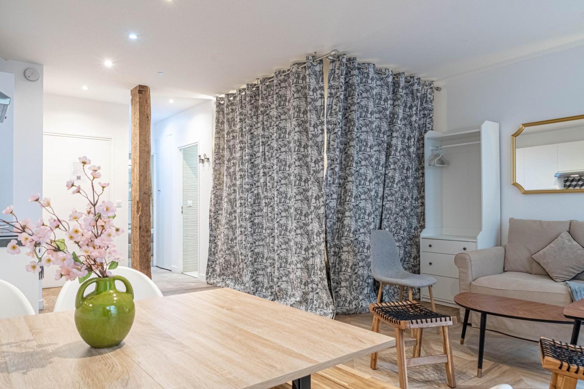 Appartement tendance avec 1 chambre à Montorgueil Paris Exterior foto